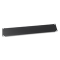 Middle Atlantic Products Blank Panel, 1.75" H, 19" W, Steel, Depth: 0.518" 231178